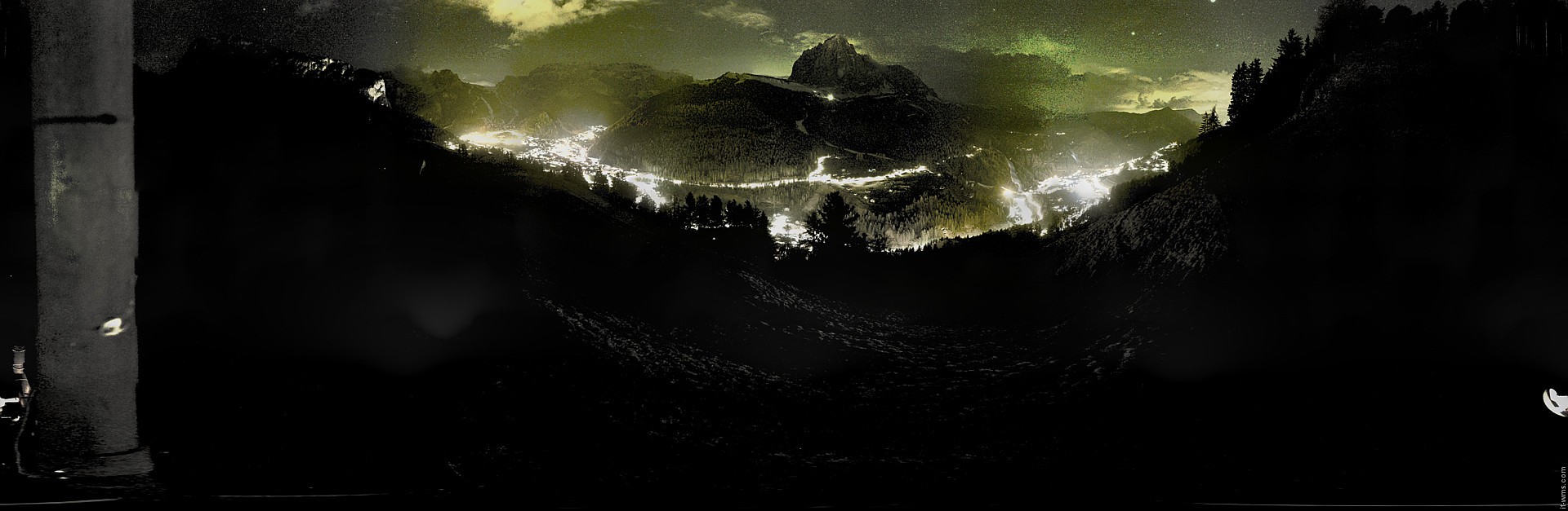 Archiv Foto Webcam Panorama über Wolkenstein