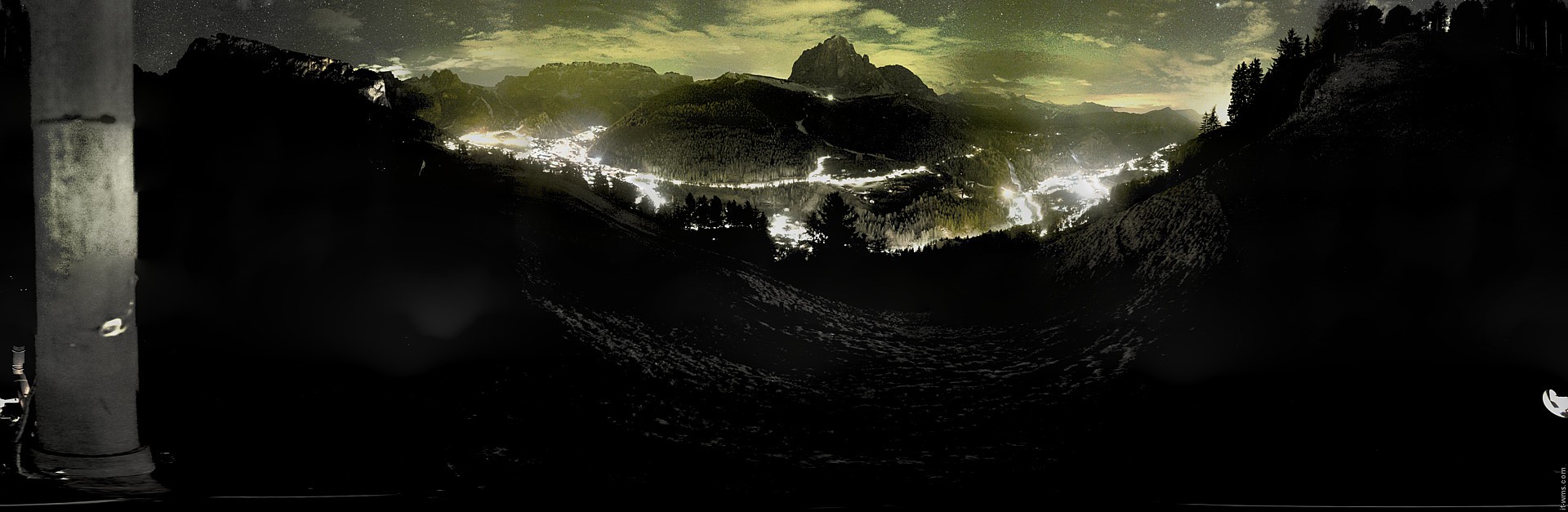 Archiv Foto Webcam Panorama über Wolkenstein