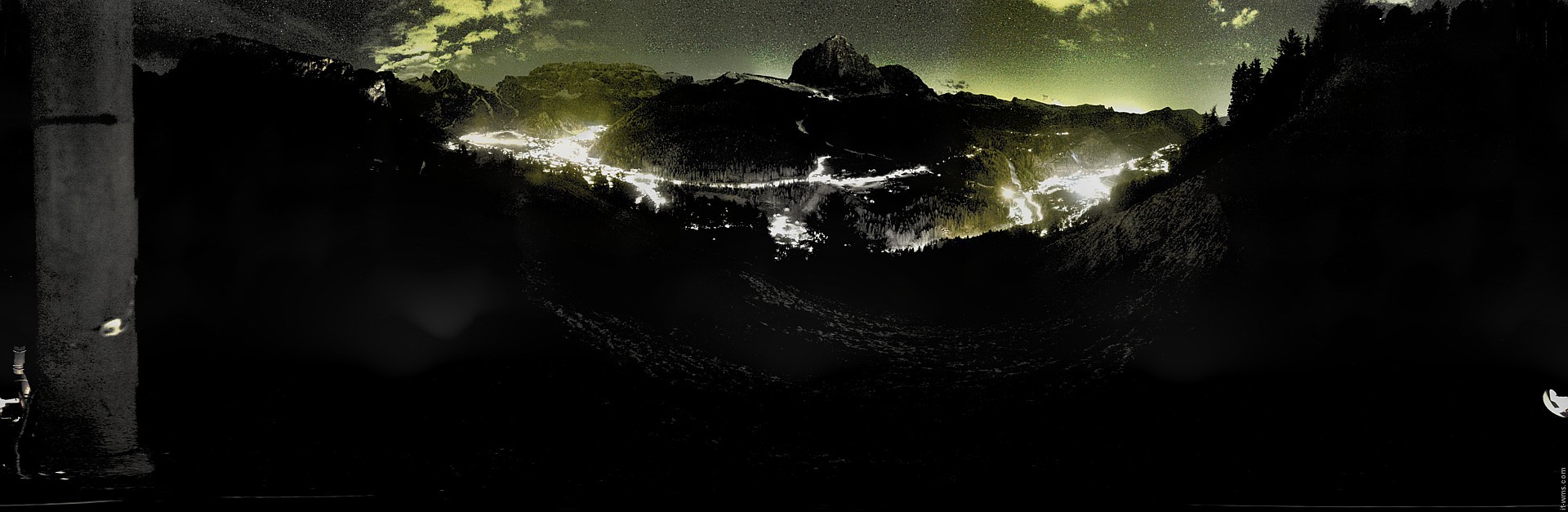 Archiv Foto Webcam Panorama über Wolkenstein