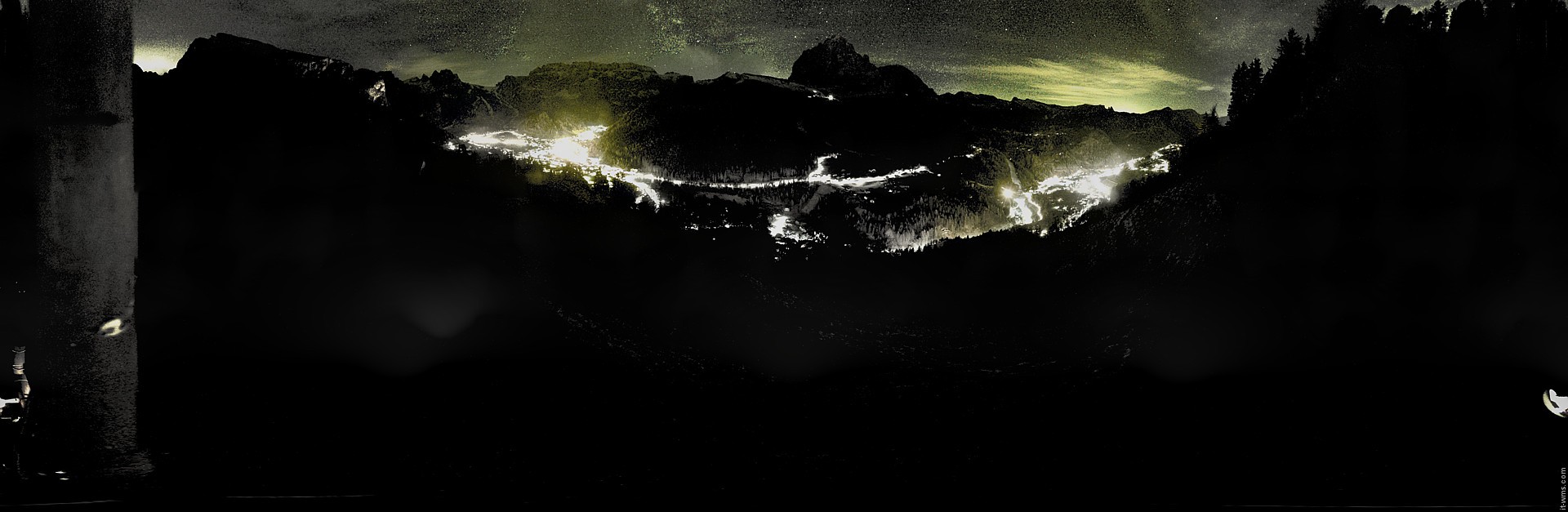 Archiv Foto Webcam Panorama über Wolkenstein