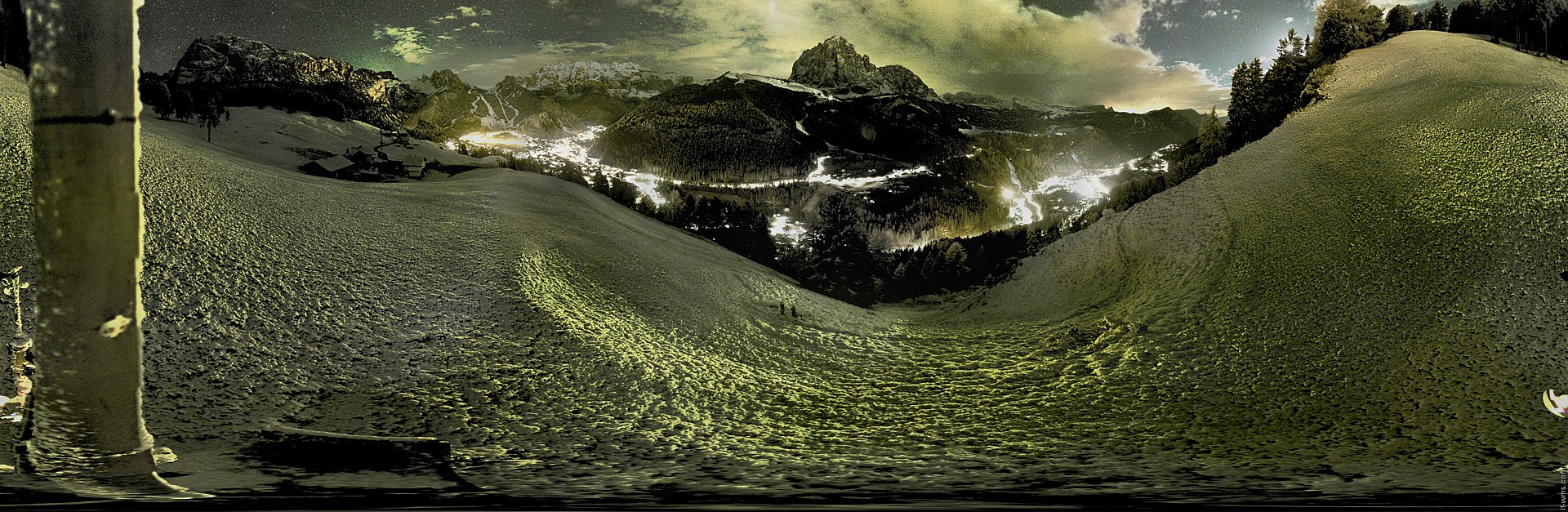 Archiv Foto Webcam Panorama über Wolkenstein