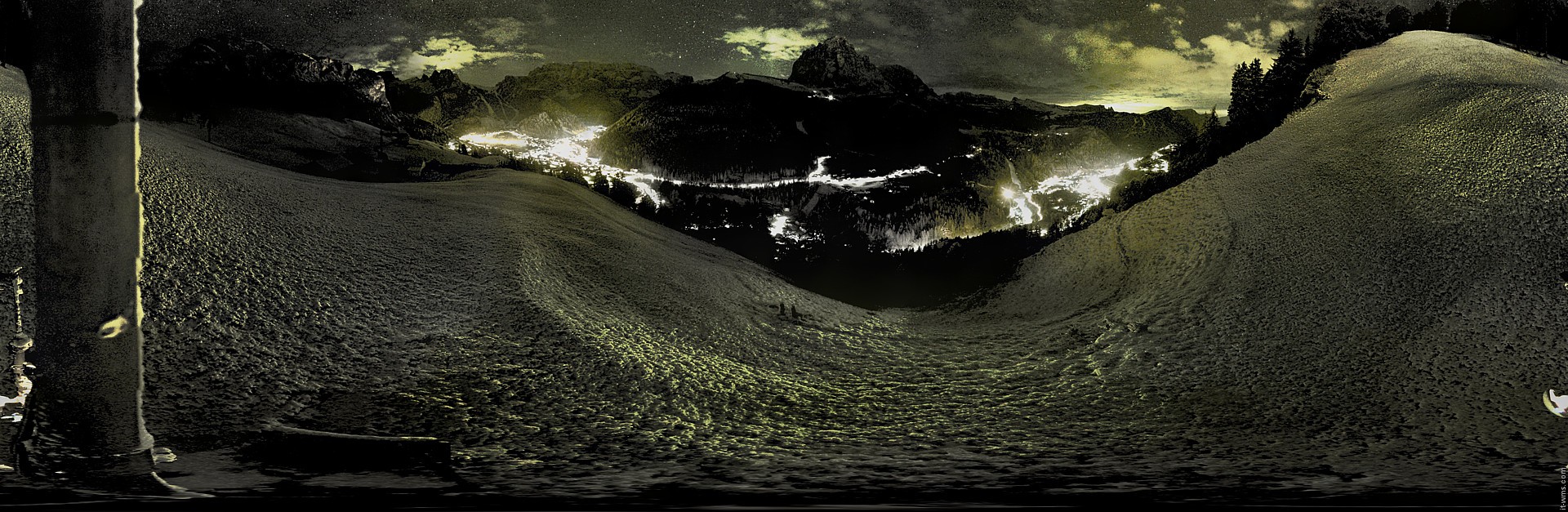 Archiv Foto Webcam Panorama über Wolkenstein