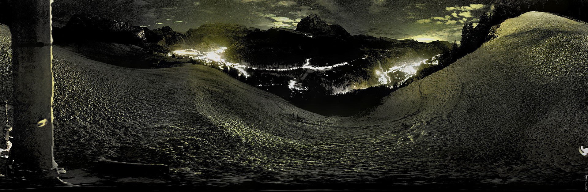 Archiv Foto Webcam Panorama über Wolkenstein