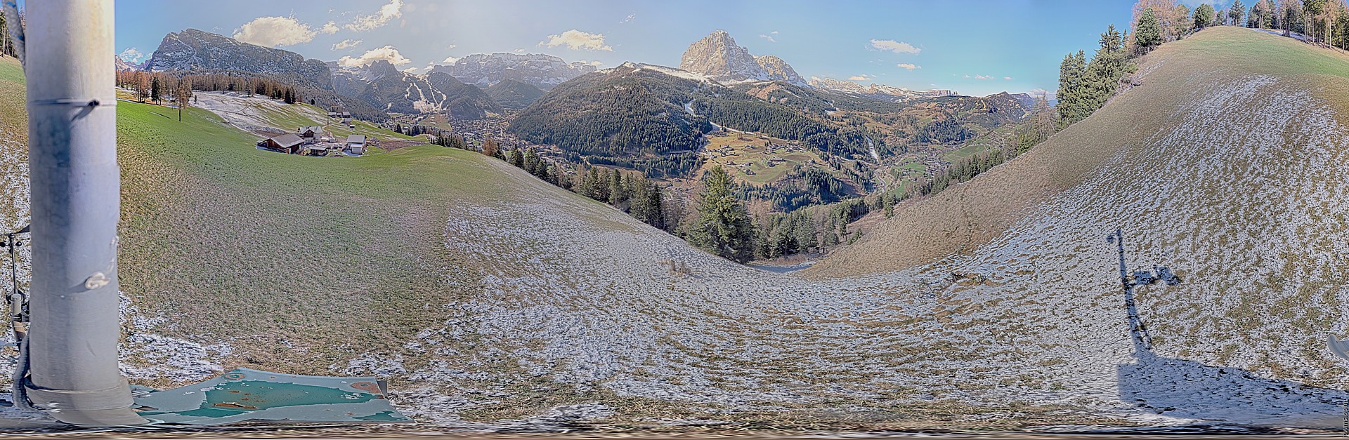 Archiv Foto Webcam Panorama über Wolkenstein