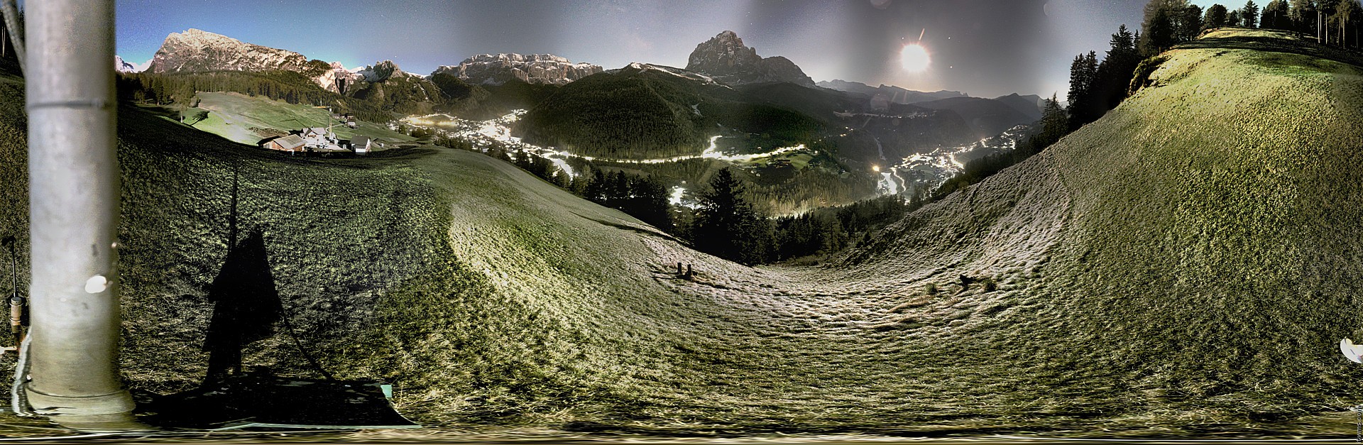 Archived image Webcam Panoramic view of Wolkenstein