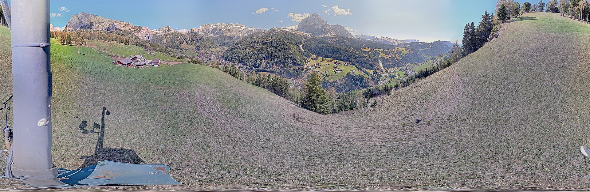 Archiv Foto Webcam Panorama über Wolkenstein