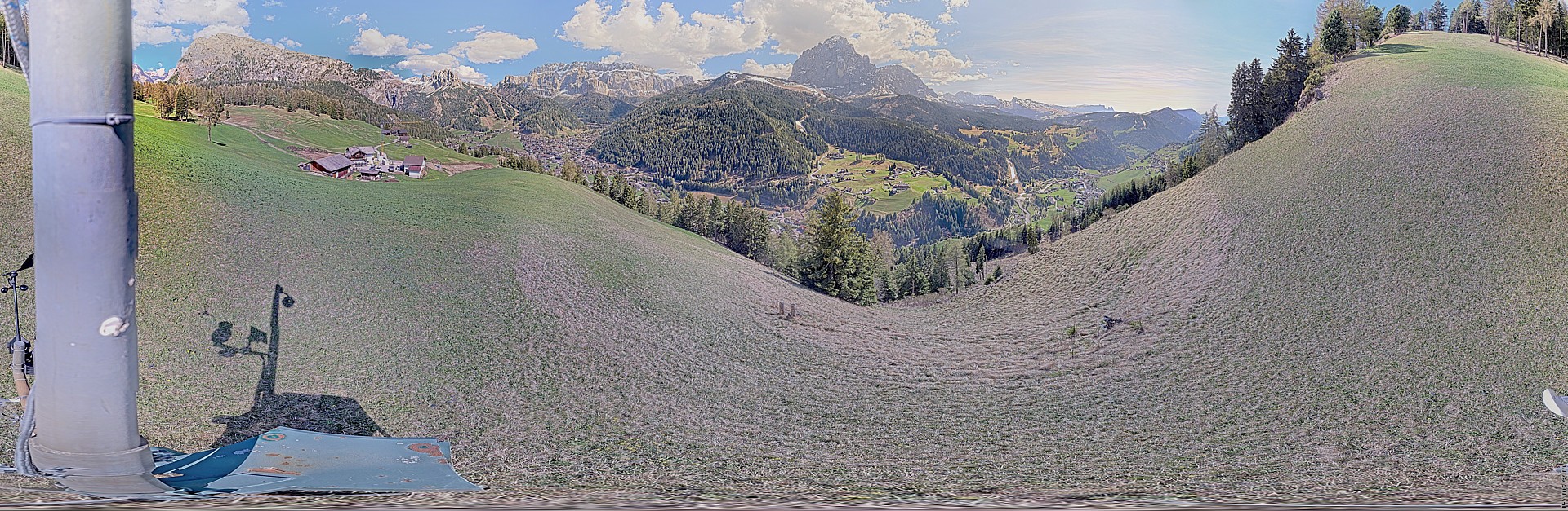 Archived image Webcam Panoramic view of Wolkenstein