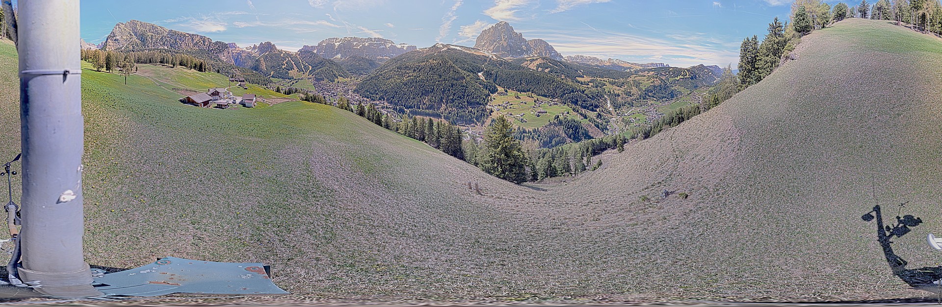 Archiv Foto Webcam Panorama über Wolkenstein