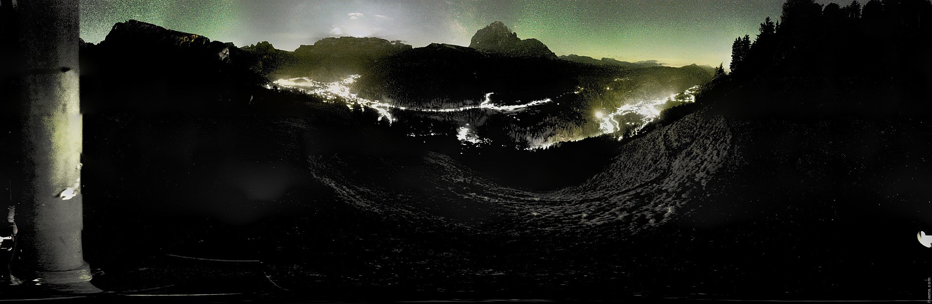 Archiv Foto Webcam Panorama über Wolkenstein