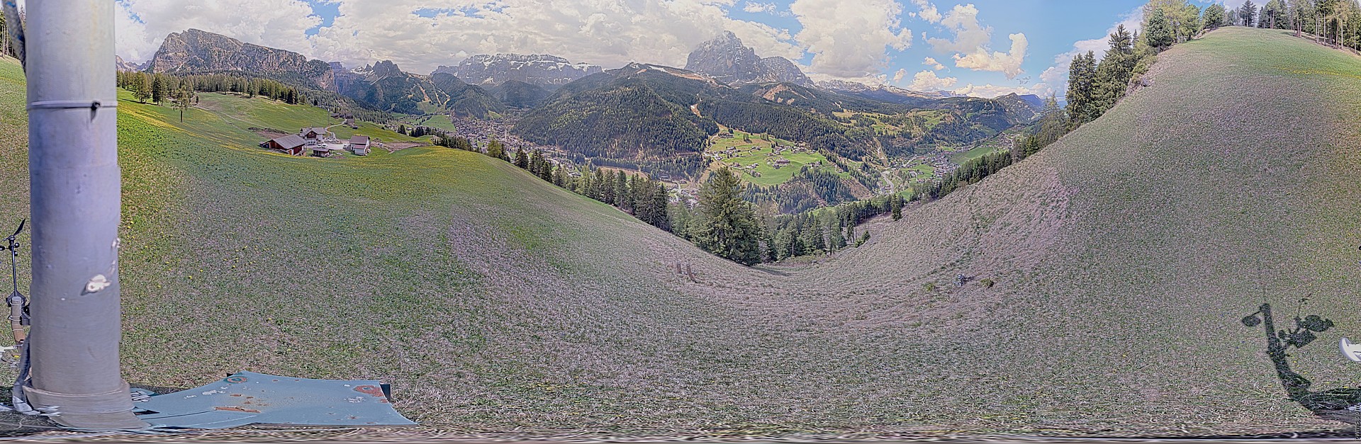 Archiv Foto Webcam Panorama über Wolkenstein