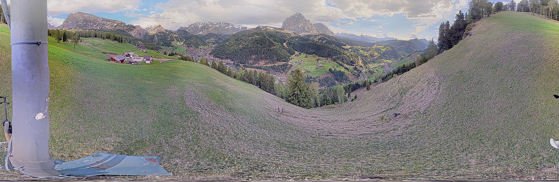 Archiv Foto Webcam Panorama über Wolkenstein