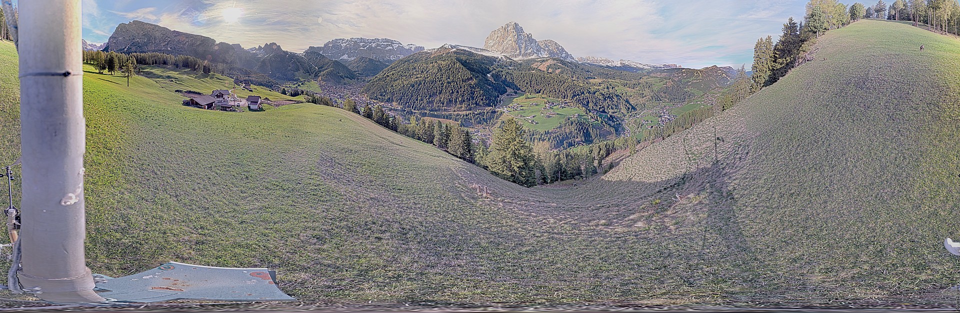 Archiv Foto Webcam Panorama über Wolkenstein