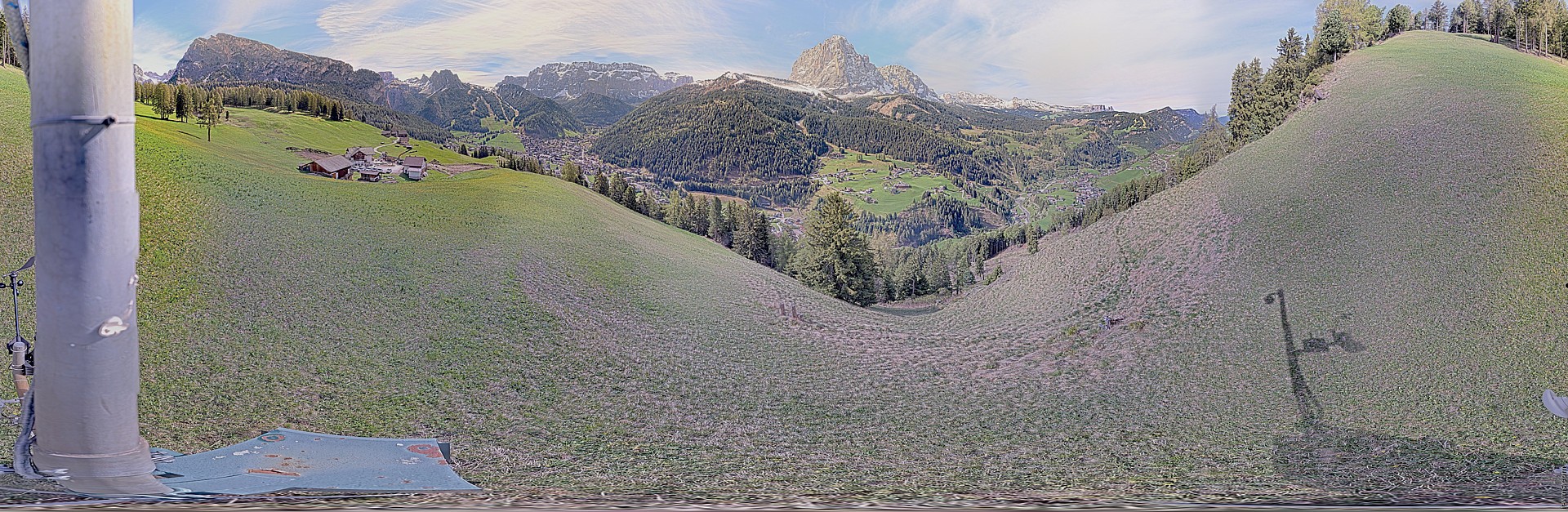 Archiv Foto Webcam Panorama über Wolkenstein