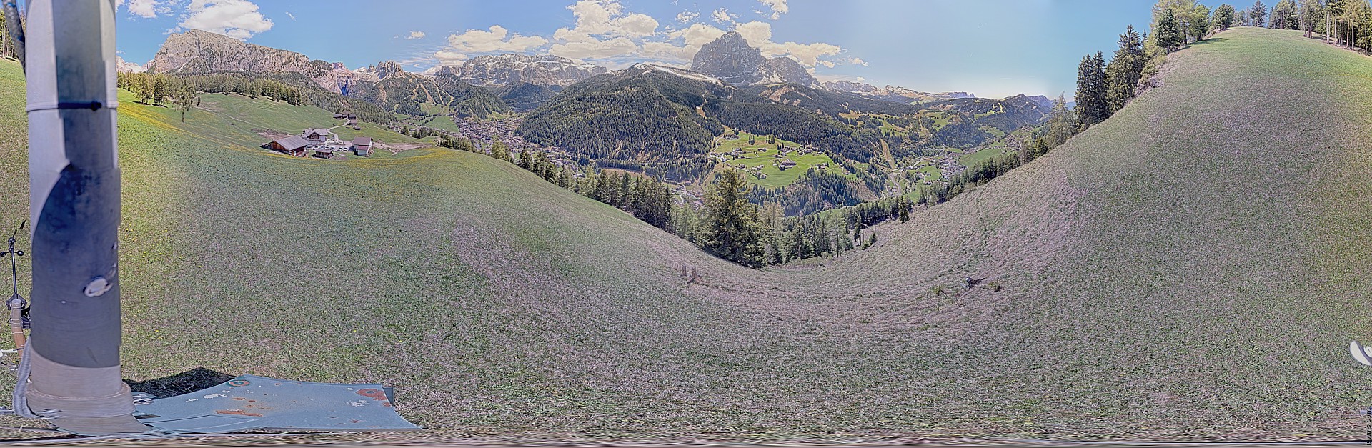 Archiv Foto Webcam Panorama über Wolkenstein
