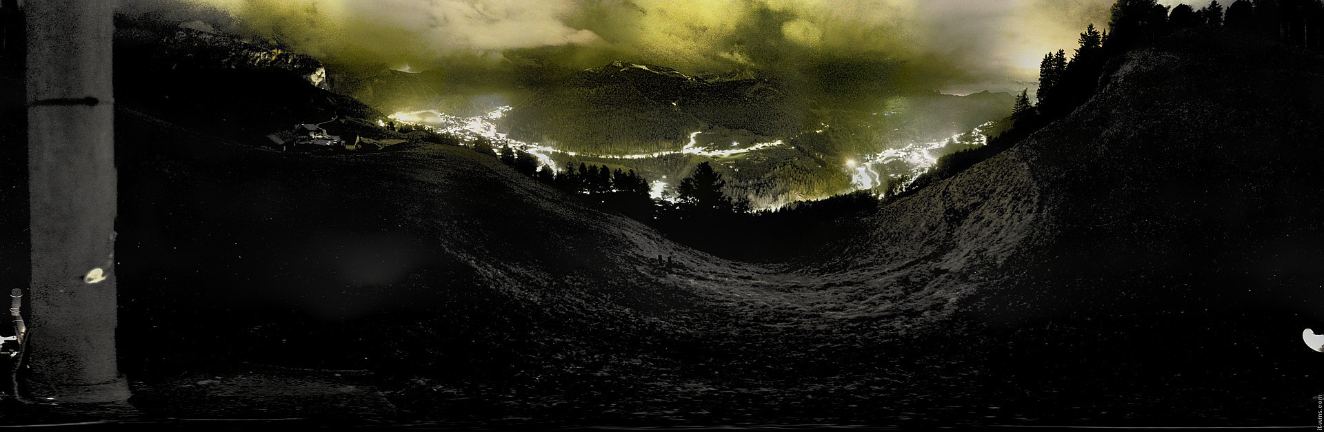 Archiv Foto Webcam Panorama über Wolkenstein