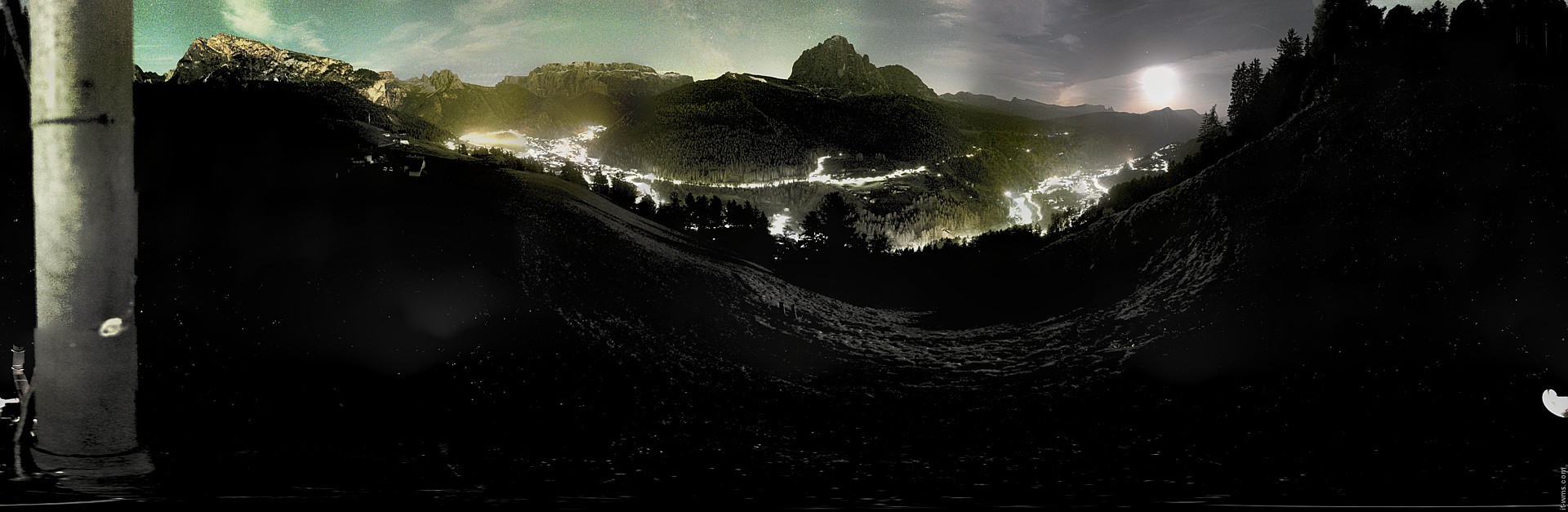 Archiv Foto Webcam Panorama über Wolkenstein