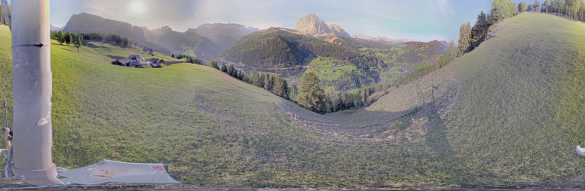 Archiv Foto Webcam Panorama über Wolkenstein