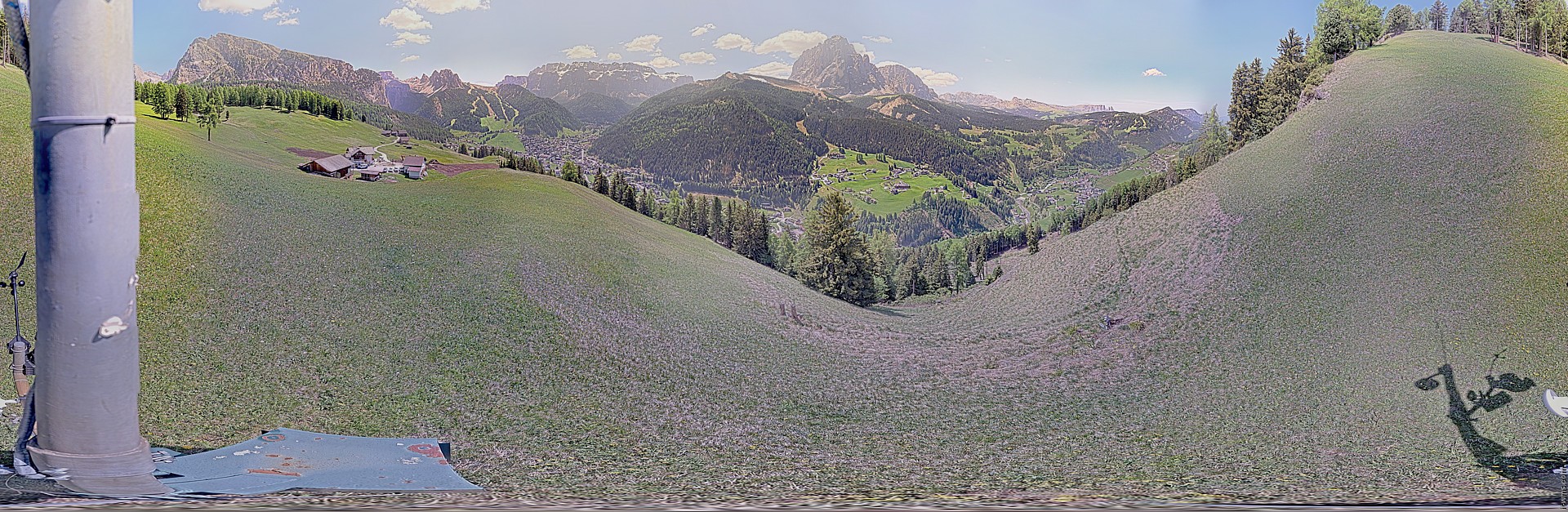 Archiv Foto Webcam Panorama über Wolkenstein