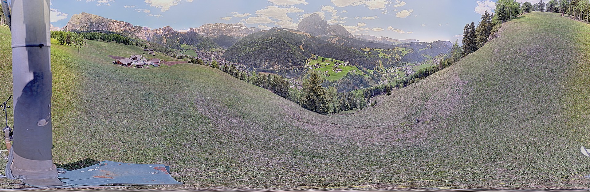 Archiv Foto Webcam Panorama über Wolkenstein