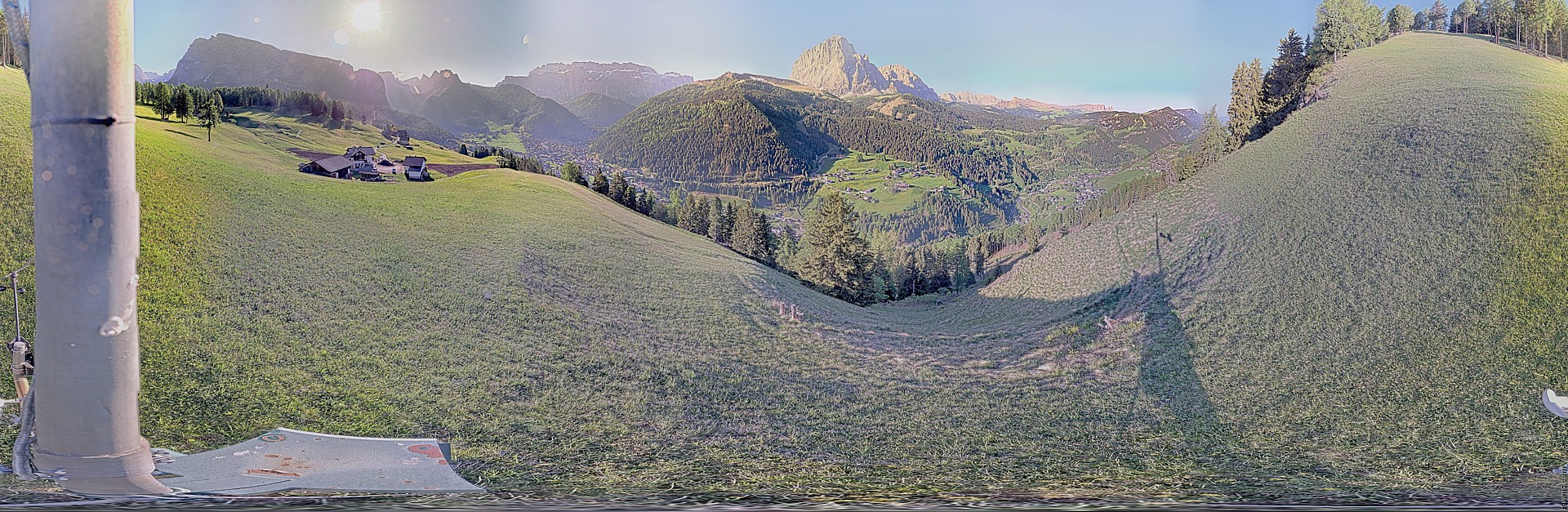 Archiv Foto Webcam Panorama über Wolkenstein