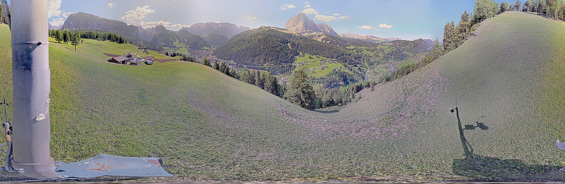 Archiv Foto Webcam Panorama über Wolkenstein