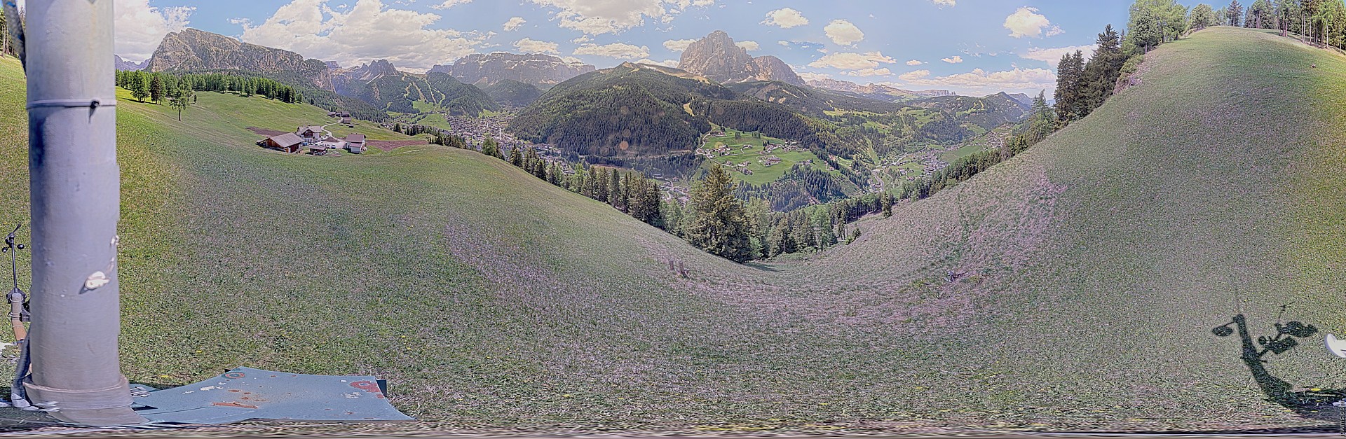 Archiv Foto Webcam Panorama über Wolkenstein