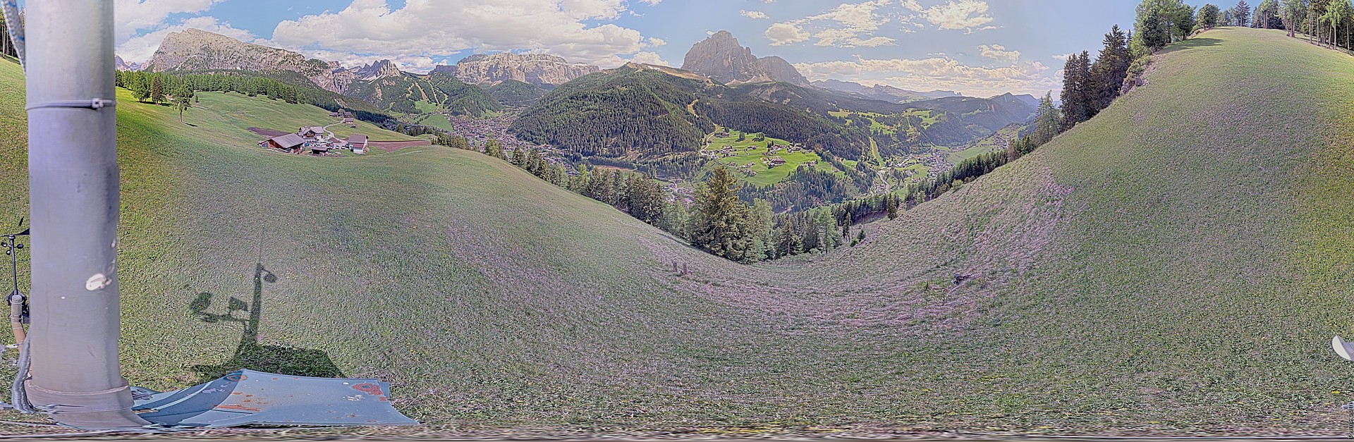 Archiv Foto Webcam Panorama über Wolkenstein