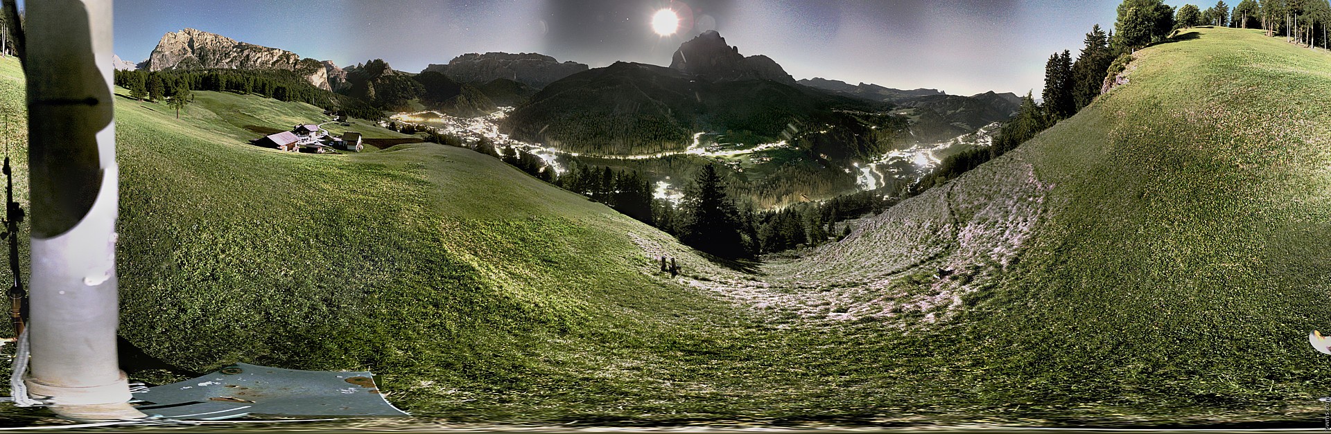 Archiv Foto Webcam Panorama über Wolkenstein