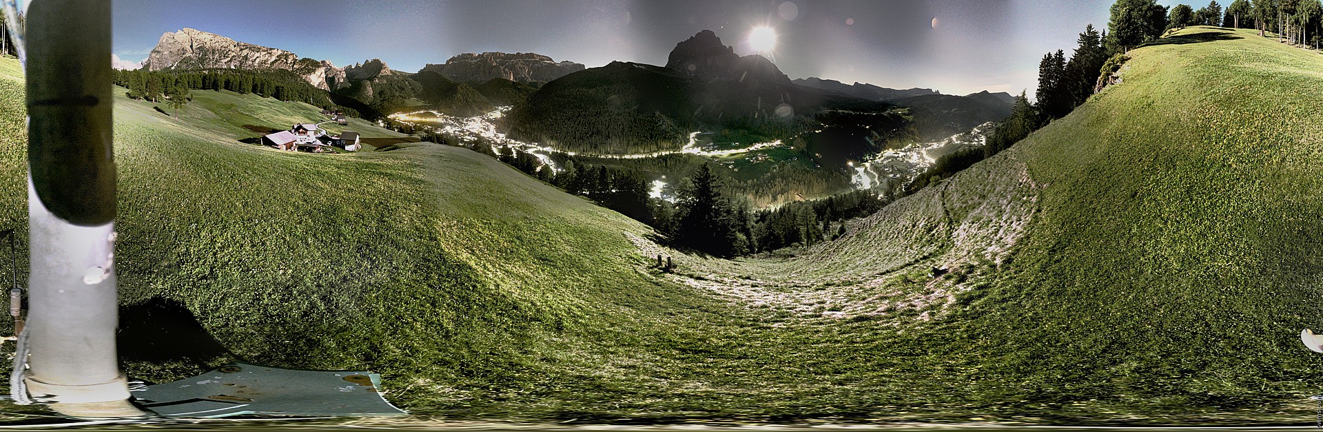 Archiv Foto Webcam Panorama über Wolkenstein