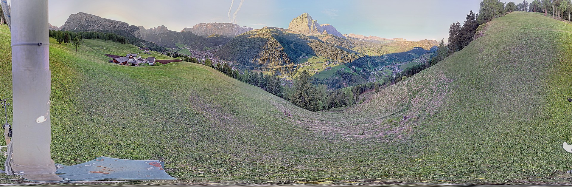 Archived image Webcam Panoramic view of Wolkenstein