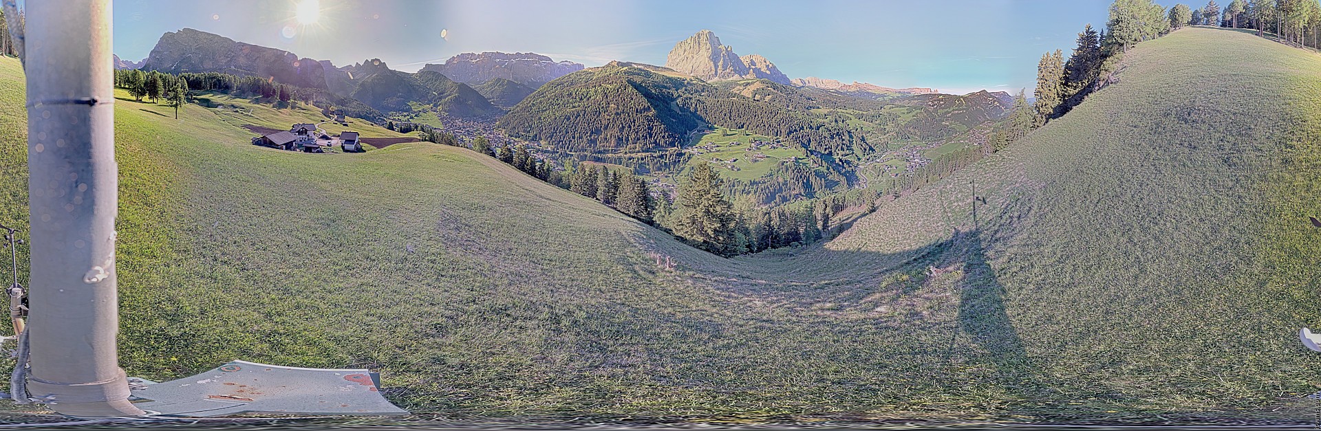 Archived image Webcam Panoramic view of Wolkenstein