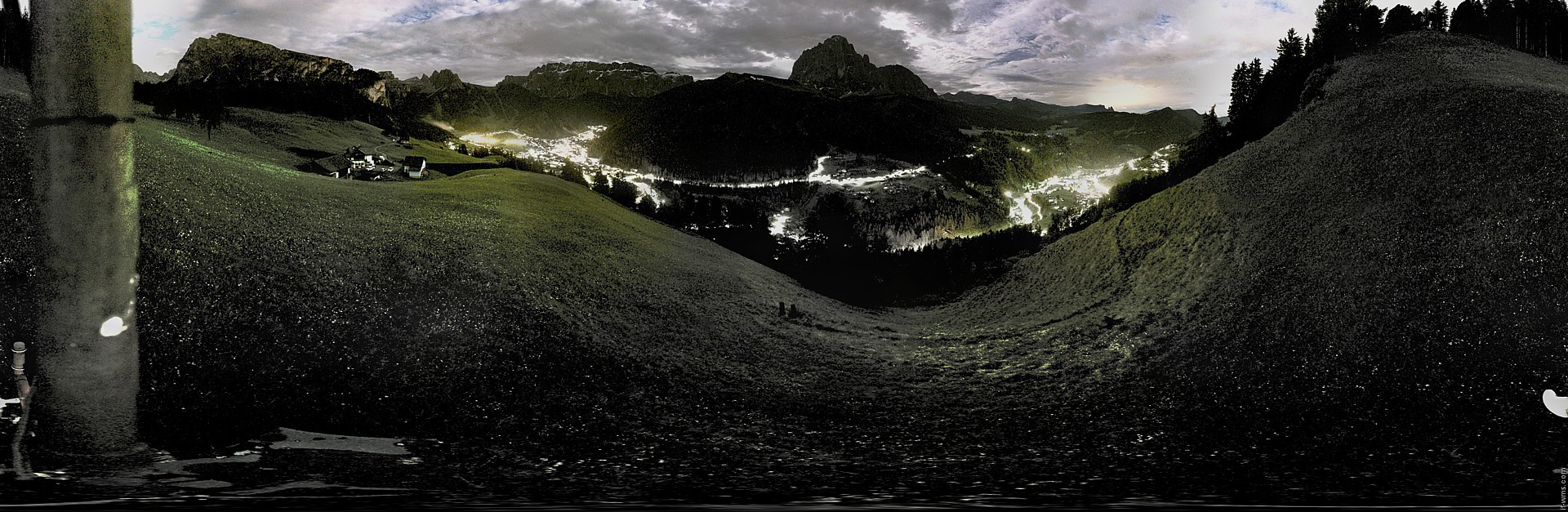 Archiv Foto Webcam Panorama über Wolkenstein