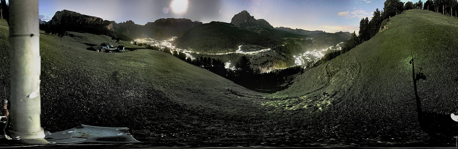 Archived image Webcam Panoramic view of Wolkenstein