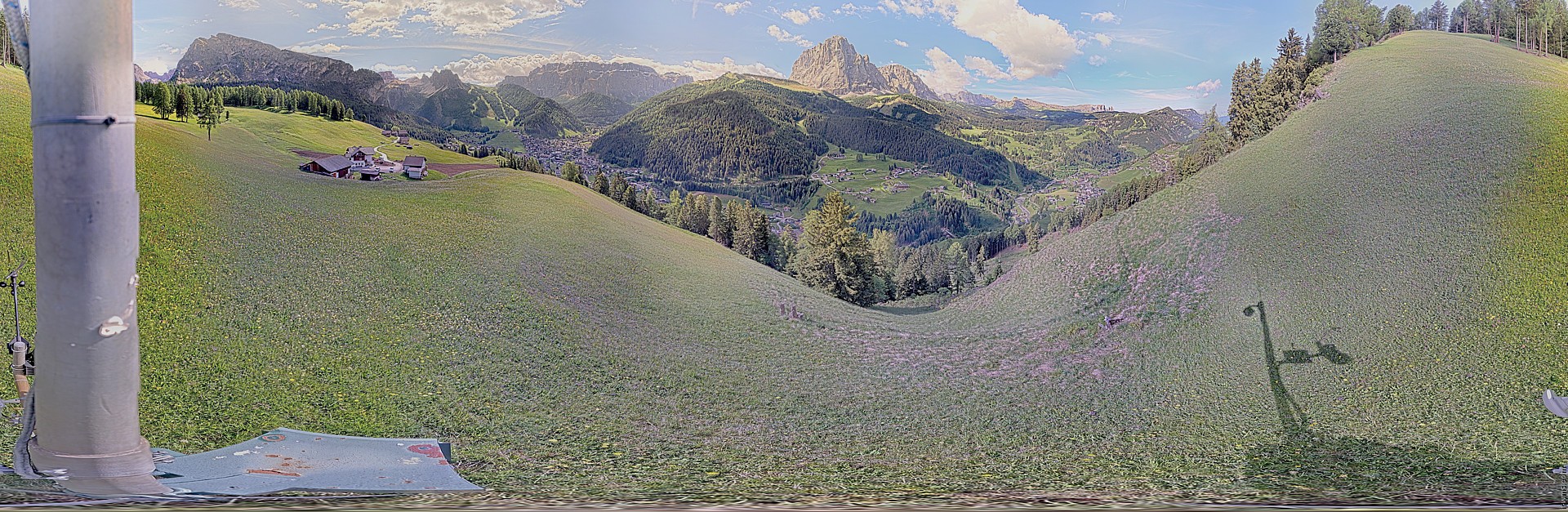 Archived image Webcam Panoramic view of Wolkenstein