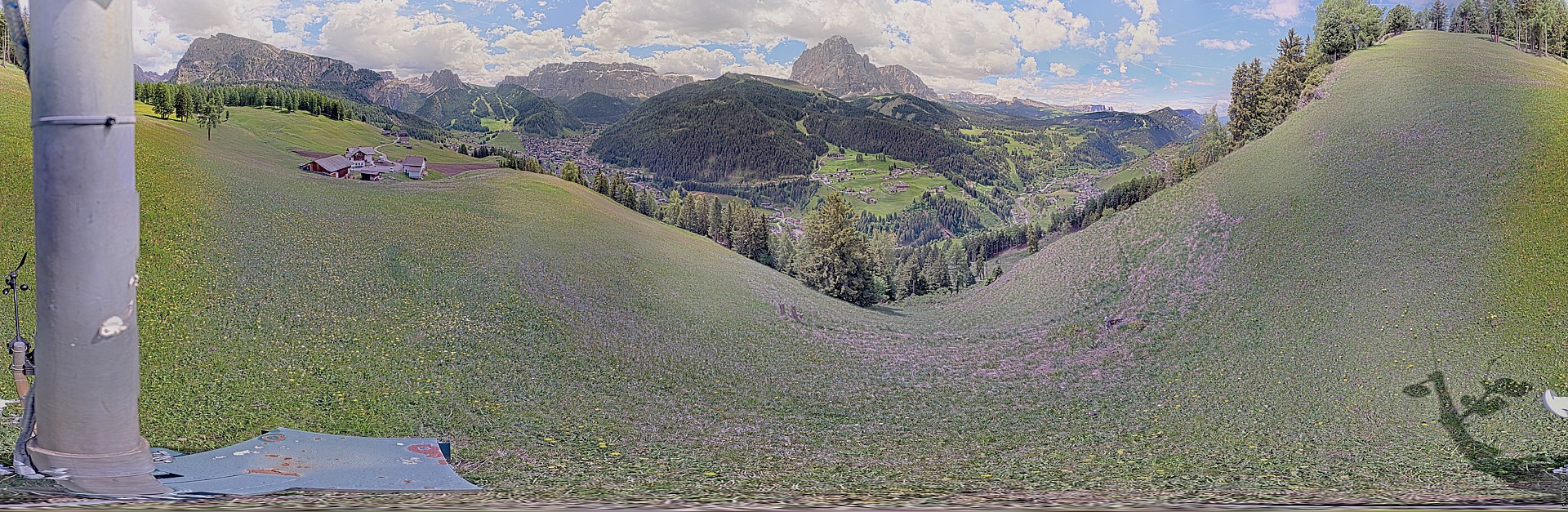 Archived image Webcam Panoramic view of Wolkenstein
