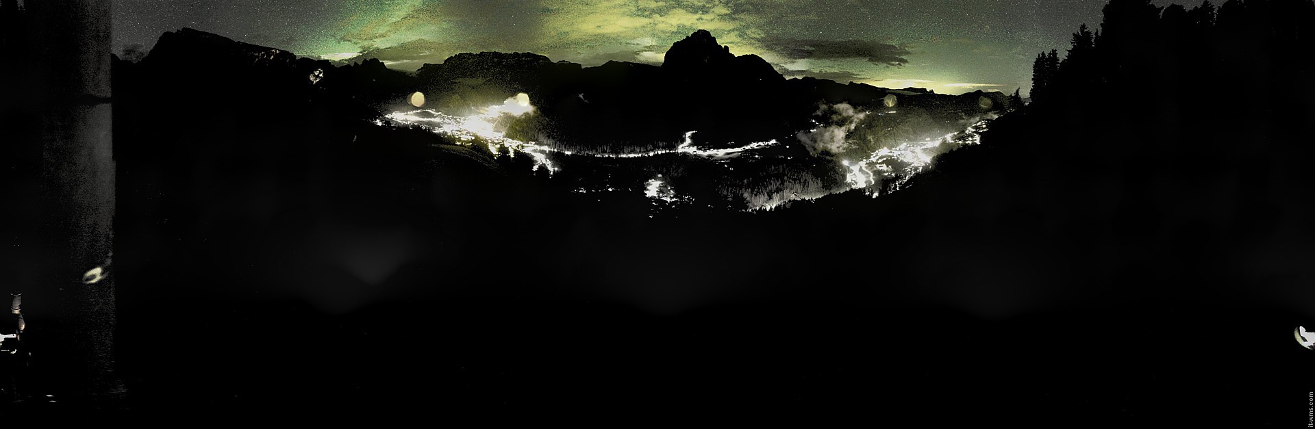 Archiv Foto Webcam Panorama über Wolkenstein
