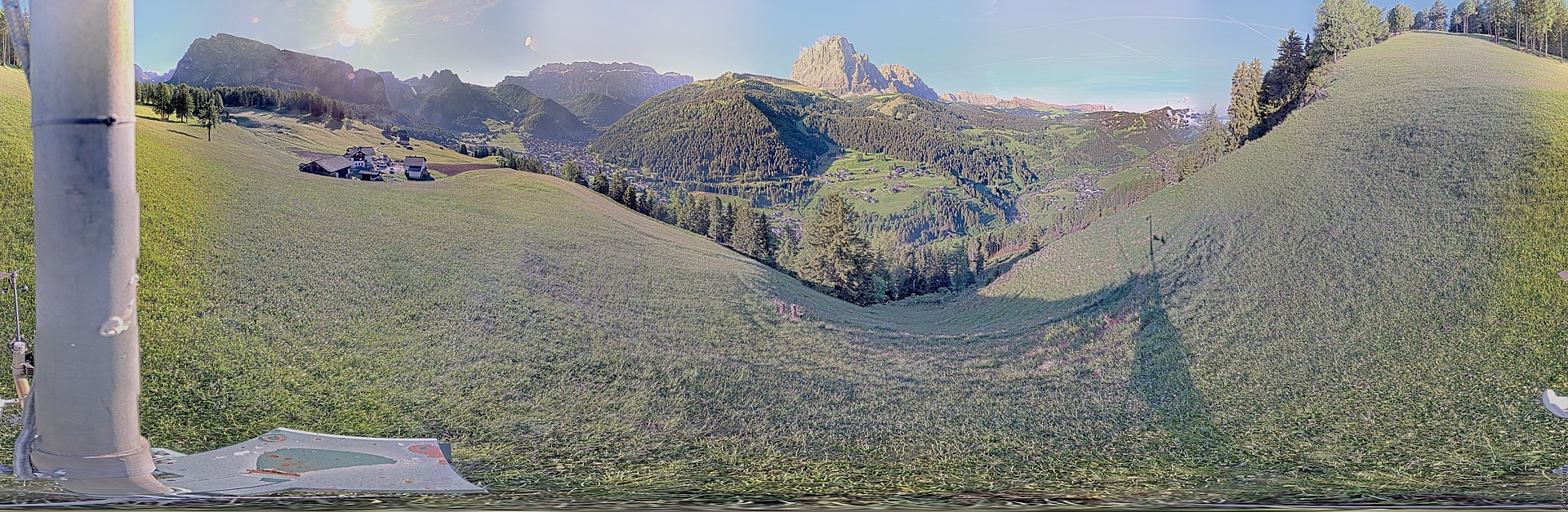Archiv Foto Webcam Panorama über Wolkenstein