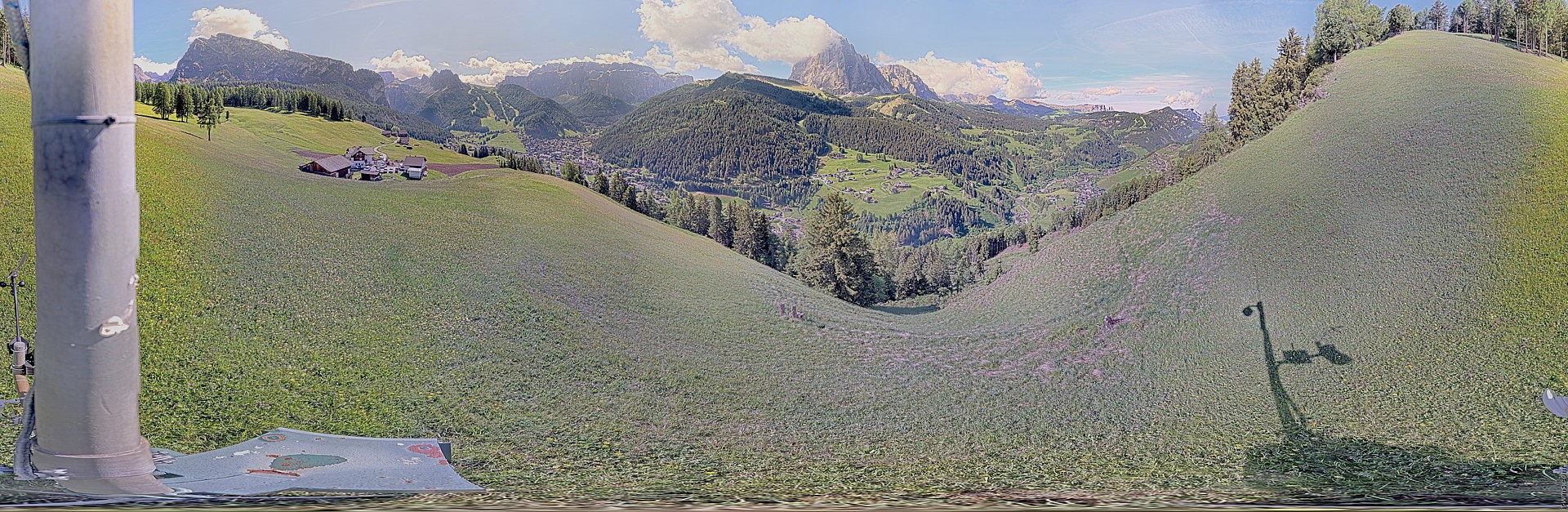 Archiv Foto Webcam Panorama über Wolkenstein