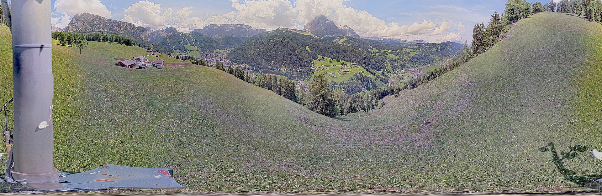 Archiv Foto Webcam Panorama über Wolkenstein