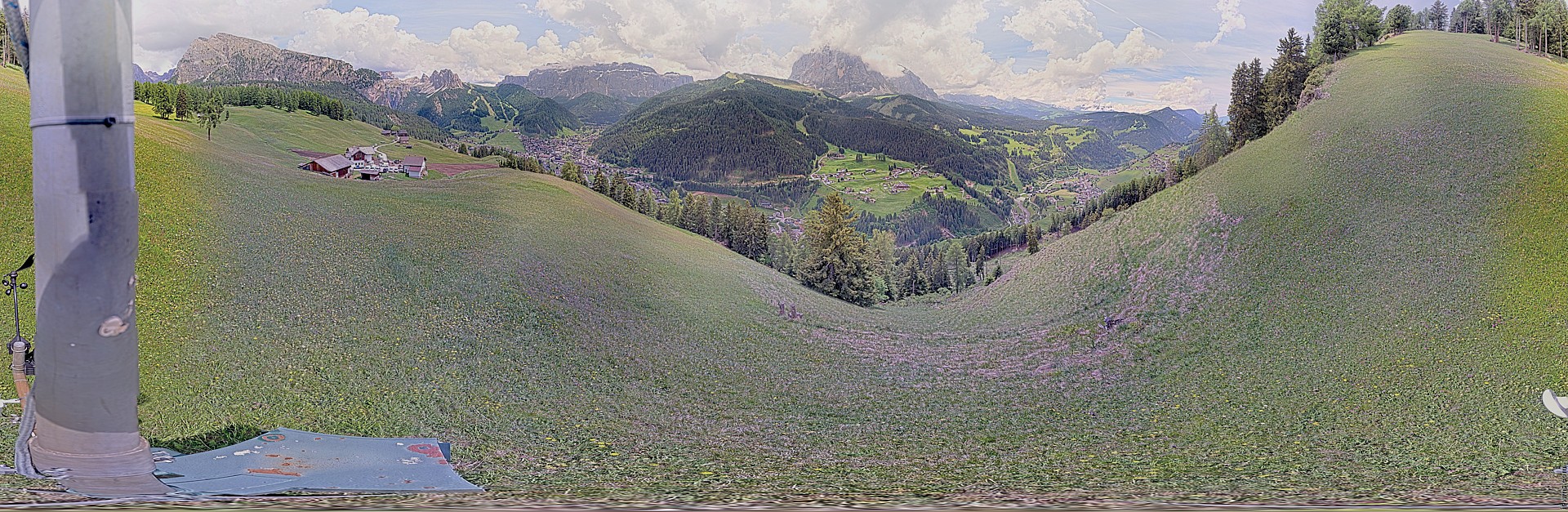 Archiv Foto Webcam Panorama über Wolkenstein