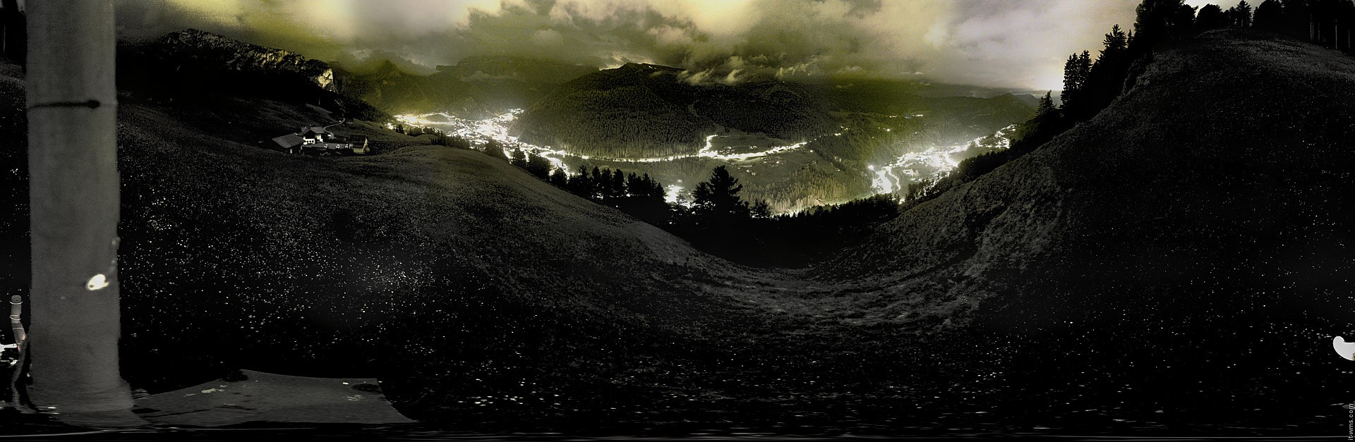 Archiv Foto Webcam Panorama über Wolkenstein