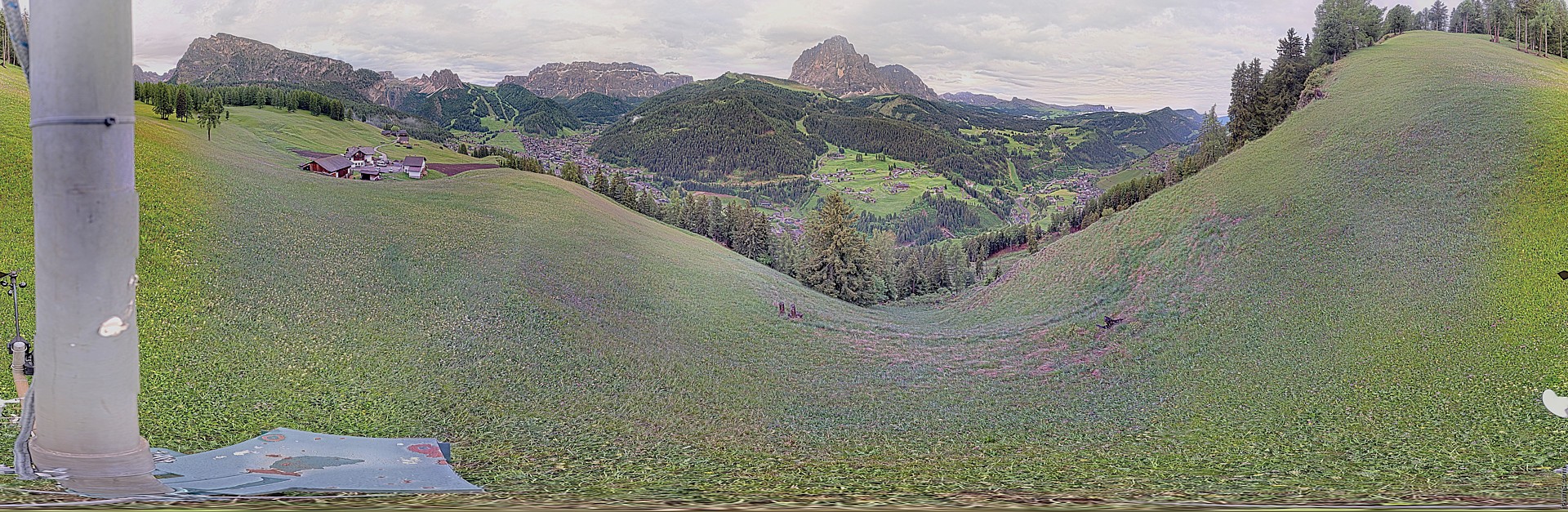 Archiv Foto Webcam Panorama über Wolkenstein