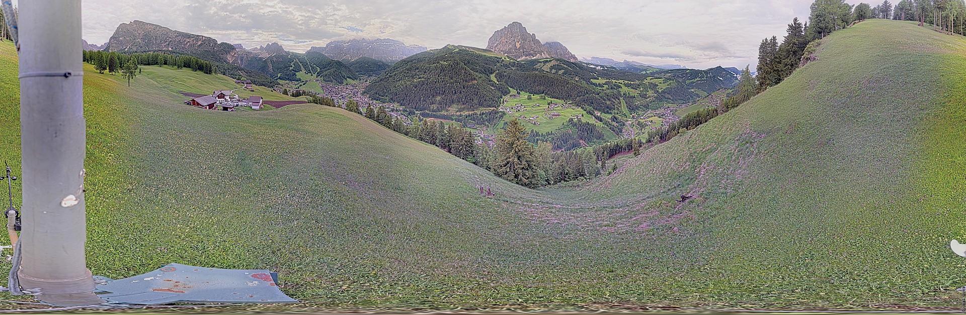 Archiv Foto Webcam Panorama über Wolkenstein