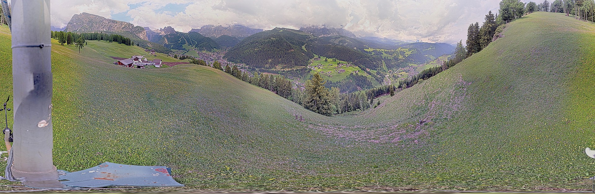 Archiv Foto Webcam Panorama über Wolkenstein