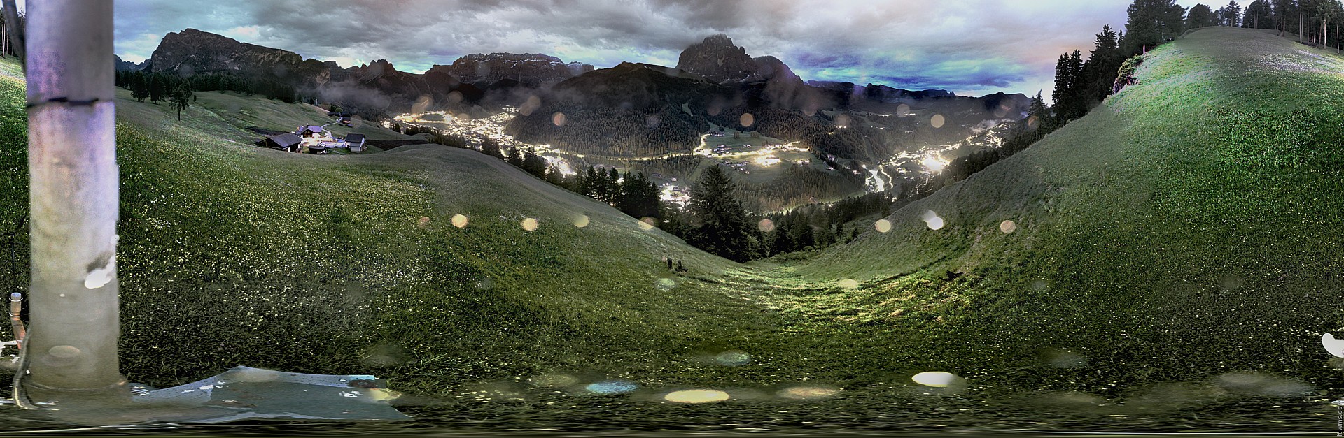 Archiv Foto Webcam Panorama über Wolkenstein