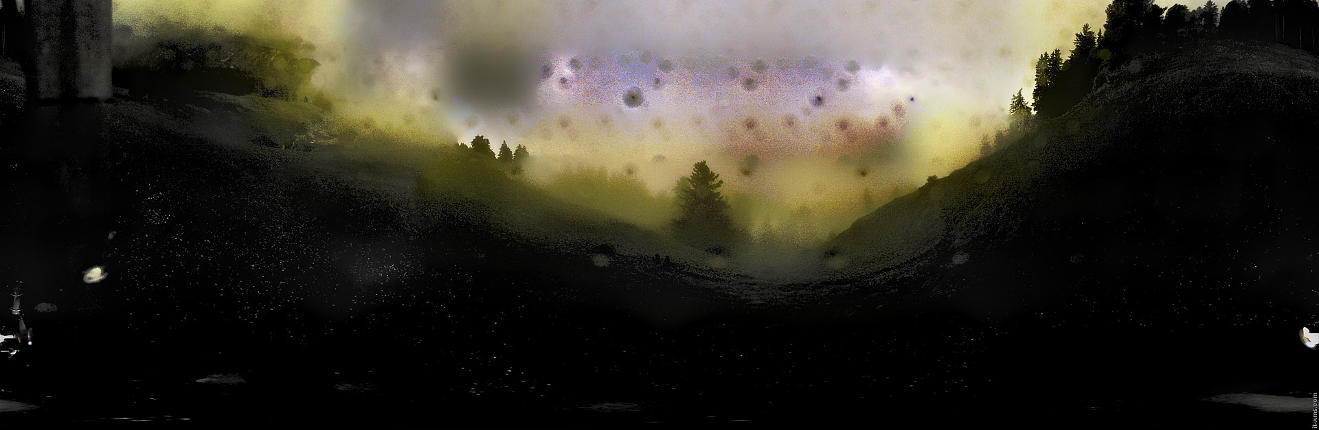 Archiv Foto Webcam Panorama über Wolkenstein
