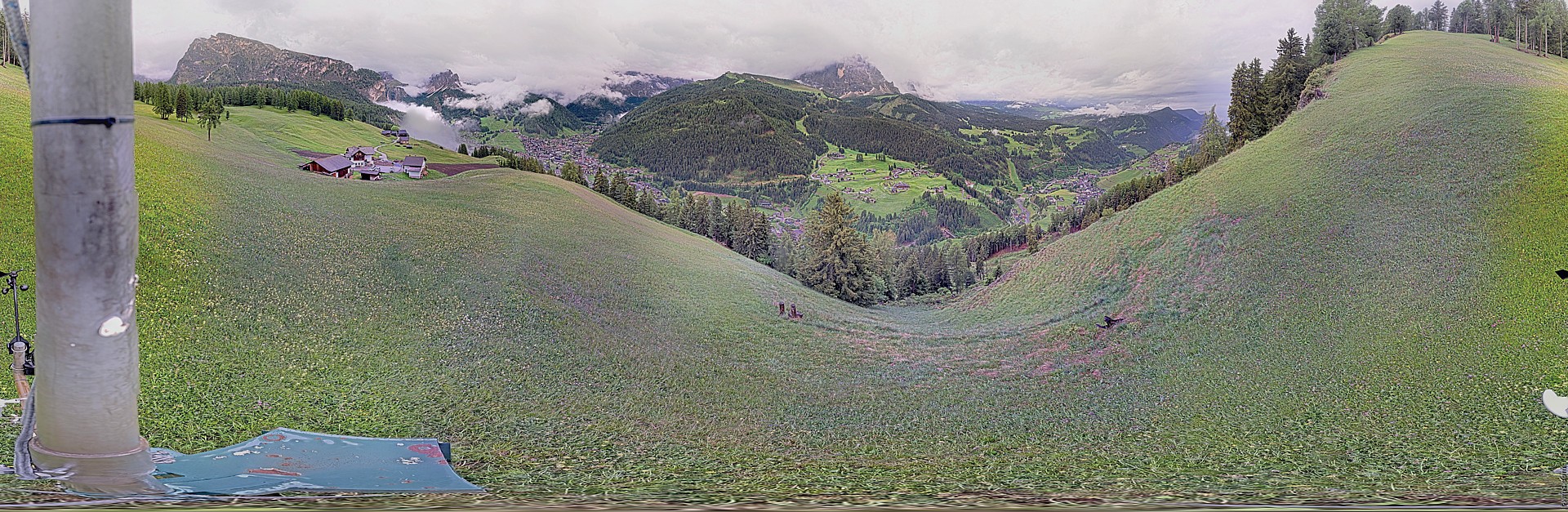 Archiv Foto Webcam Panorama über Wolkenstein