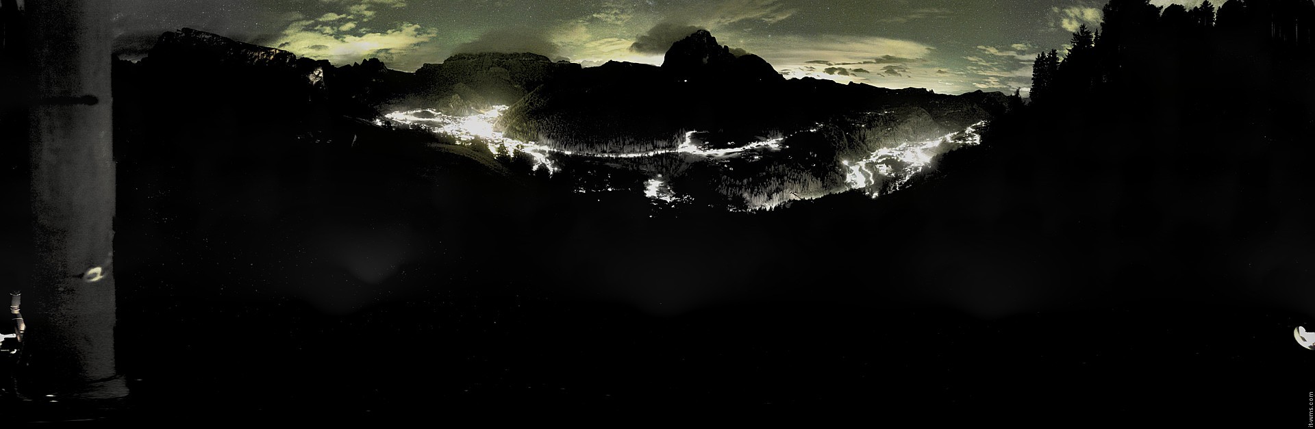 Archiv Foto Webcam Panorama über Wolkenstein