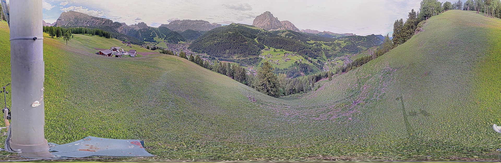 Archiv Foto Webcam Panorama über Wolkenstein