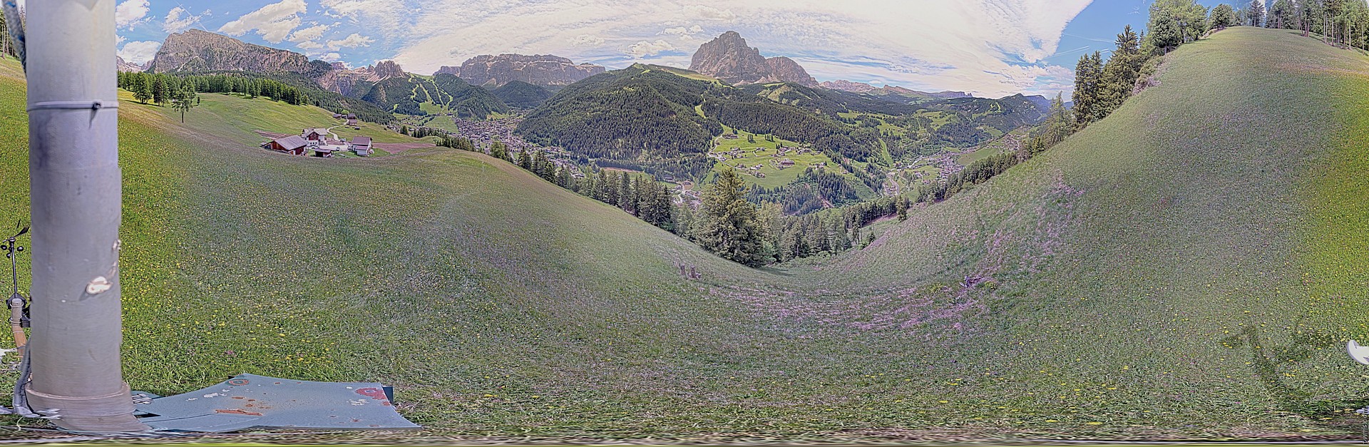 Archiv Foto Webcam Panorama über Wolkenstein